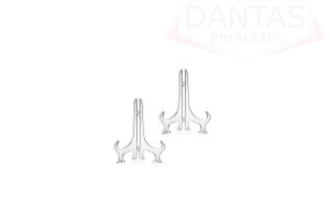 Suporte de Plástico para Pratos com 2 unidades - Top Rio