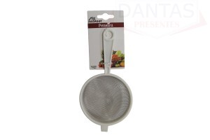 Peneira de Cozinha de Plástico e aluminio 10cm - Megagift