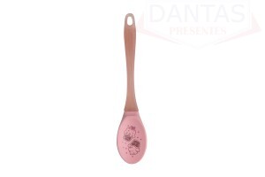 Colher de Silicone com Cabo em Plástico 24,5cm