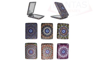 Espelho de Bolsa Olho Grego 8,5cm - Dantas