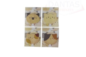 Bloco de Notas Gatinho 1 unidae 7cm - Dantas