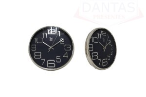 RELOGIO DE PAREDE REDONDO SORTIDO 27CM