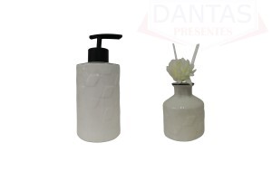 JOGO PARA BANHEIRO DE PORCELANA