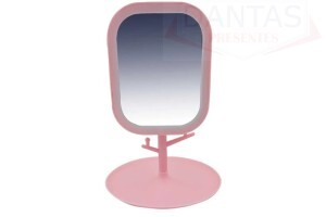 ESPELHO DE MESA RETANGULAR TOUCH COM LED