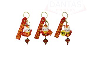 CHAVEIRO GATO DA SORTE 5.5 x 4CM