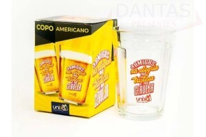 COPO AMERICANO AMIGAS NA ALEGRIA NA TRISTEZA E NA CERVEJA 190ML