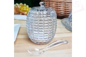 Açucareiro de Cristal Tress 210ml - Lyor